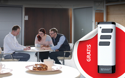 Hausmesse der Pfullendorfer Tor-Systeme: Mit Anmeldung gratis Handsender sichern