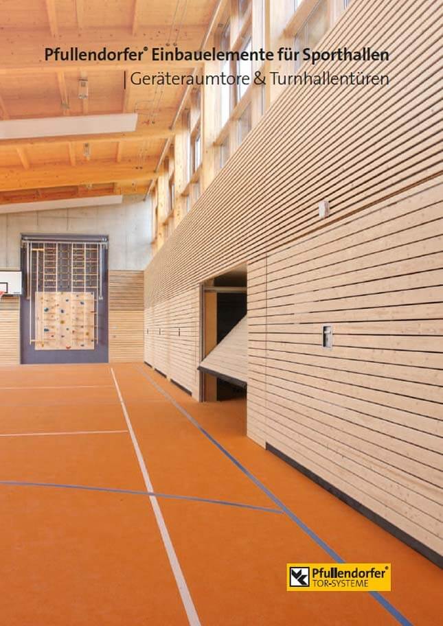 Einbauelemente Sporthallen