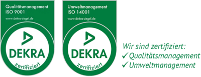 DEKRA Logos zertifiziert grn